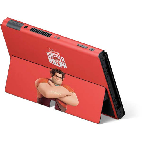 Disney Wreck-it Ralph Portrait Nintendo Switch OLED (2021) Skin